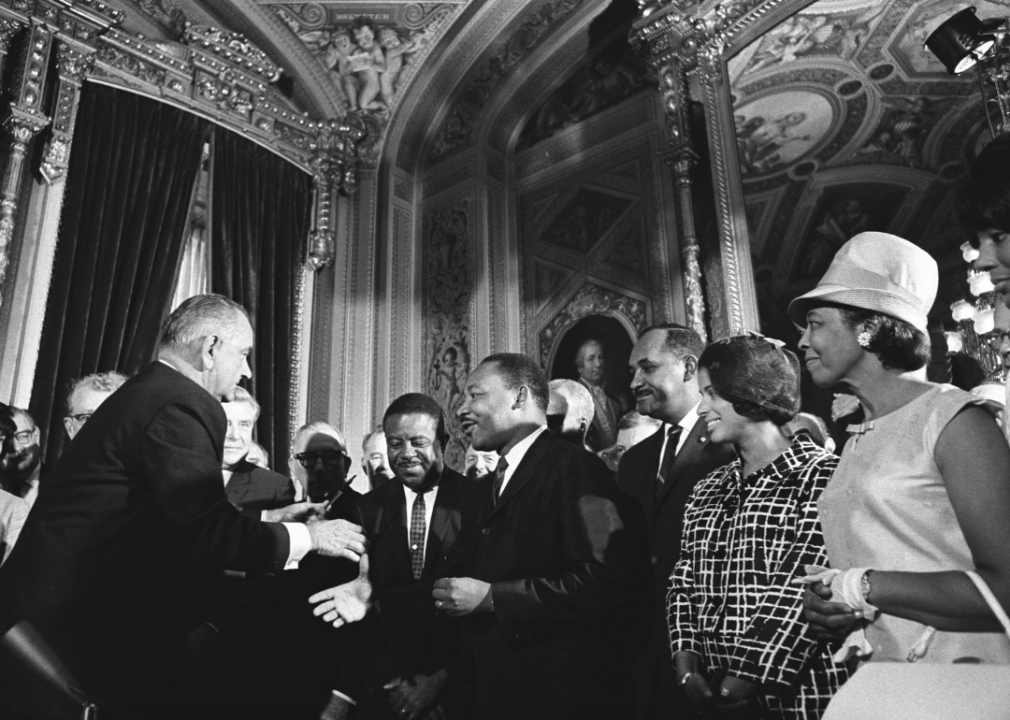 1965: Signing the Voting Rights Act